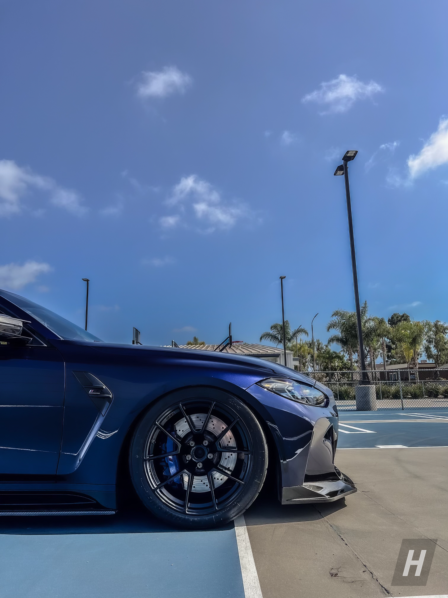 VR1 (V Style) Dry Carbon Fiber Front Lip - G80 M3 | G82 / G83 M4