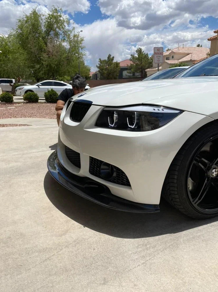 GT4 Style Carbon Fiber Front Lip - E9X 3-Series (M3 Style Bumper)
