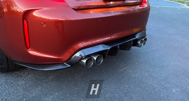 GP Carbon Fiber 3-Piece Diffuser - F87 M2 / M2C