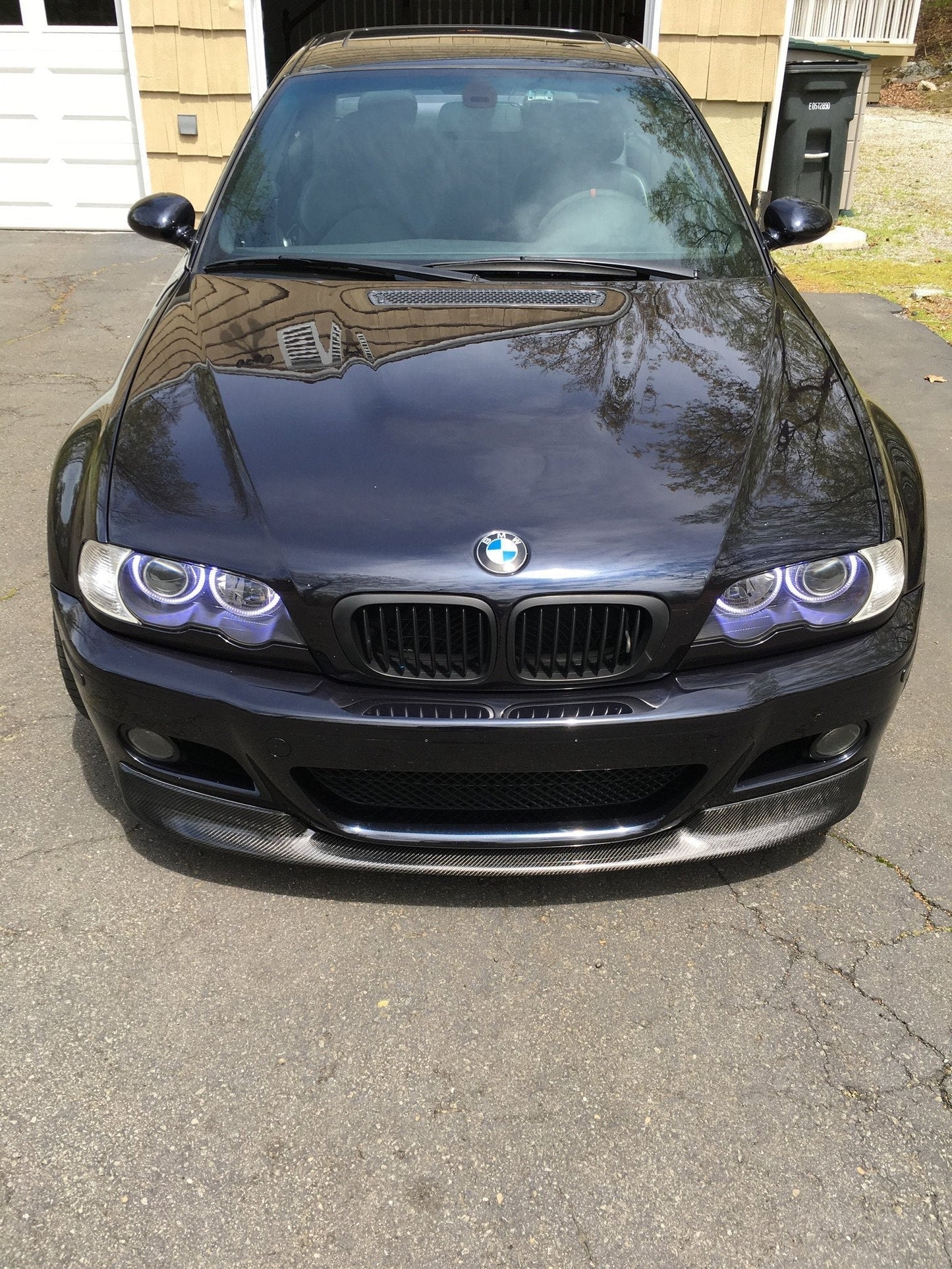 CSL Style Carbon Fiber Front Lip - E46 M3