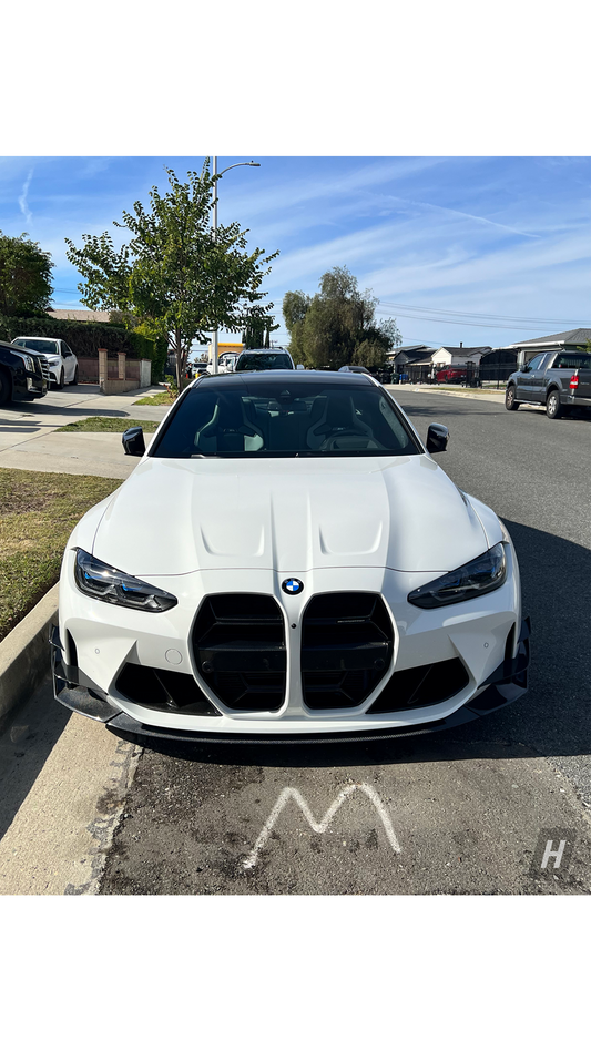 CSL Style V1 3-Piece Dry Carbon Fiber Front Lip - G80 M3 | G82 / G83 M4