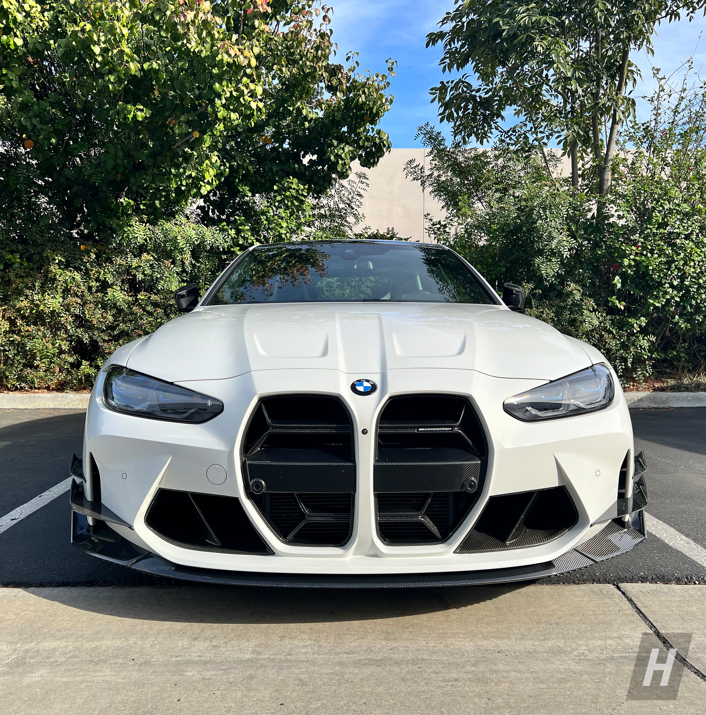 CSL Style V1 3-Piece Dry Carbon Fiber Front Lip - G80 M3 | G82 / G83 M4