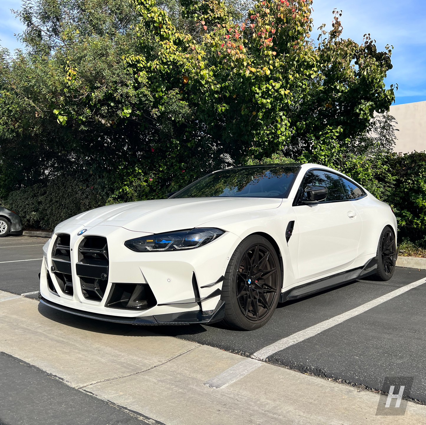 CSL Style V1 3-Piece Dry Carbon Fiber Front Lip - G80 M3 | G82 / G83 M4