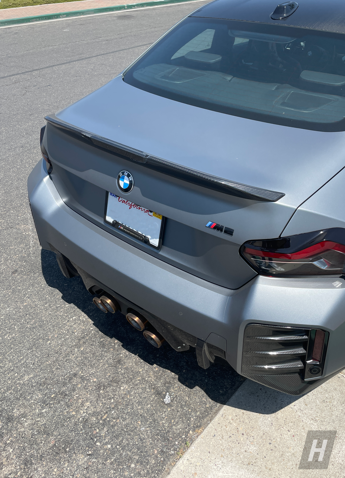 Performance V1 Dry Carbon Fiber Trunk Lip - G42 M240i | G87 M2