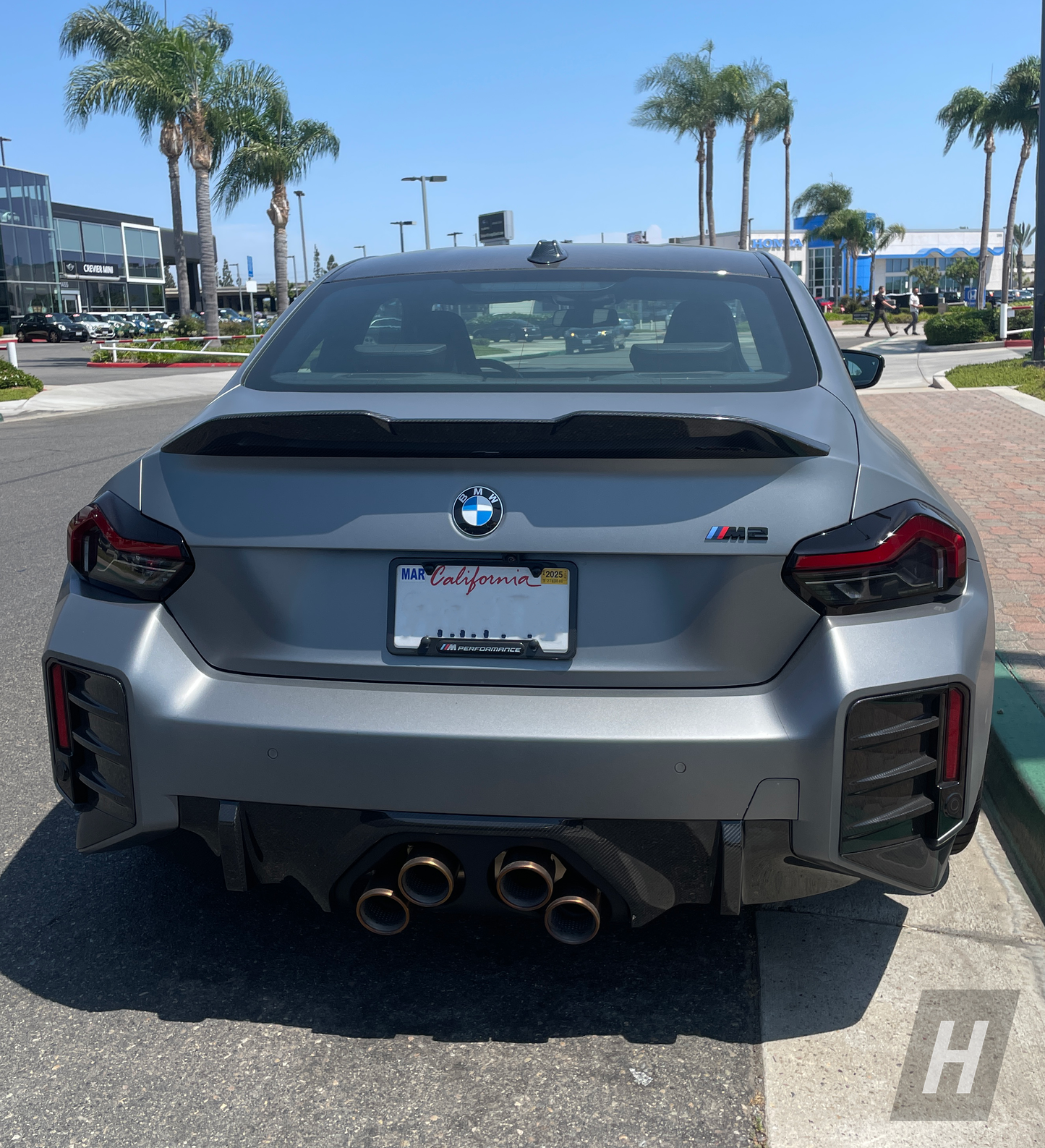 Performance V1 Dry Carbon Fiber Trunk Lip - G42 M240i | G87 M2
