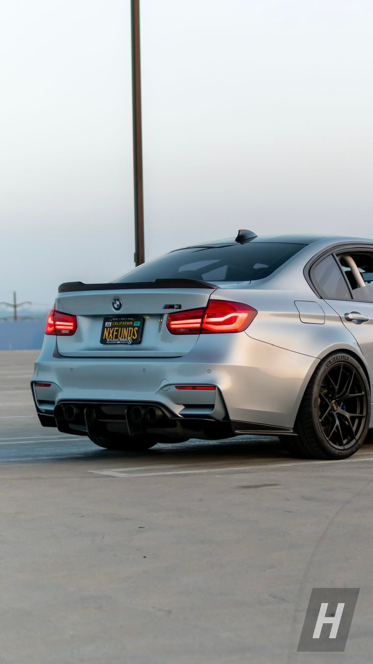CS V2 Dry Carbon Fiber Trunk Spoiler - F30 3-Series | F80 M3