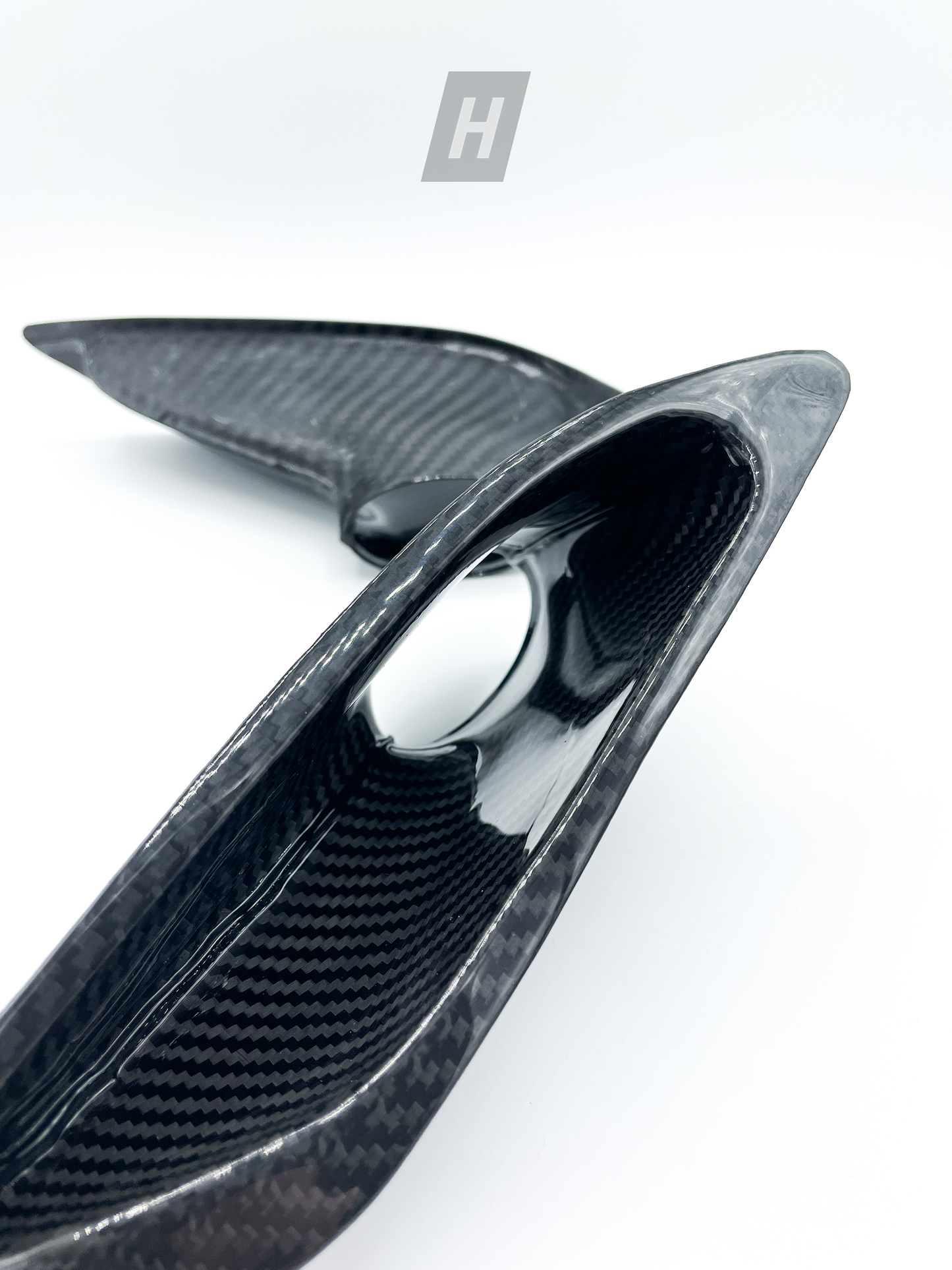 Dry Carbon Fiber GT4 Style Air / Brake Duct Set - F80 M3 | F82 / F83 M4