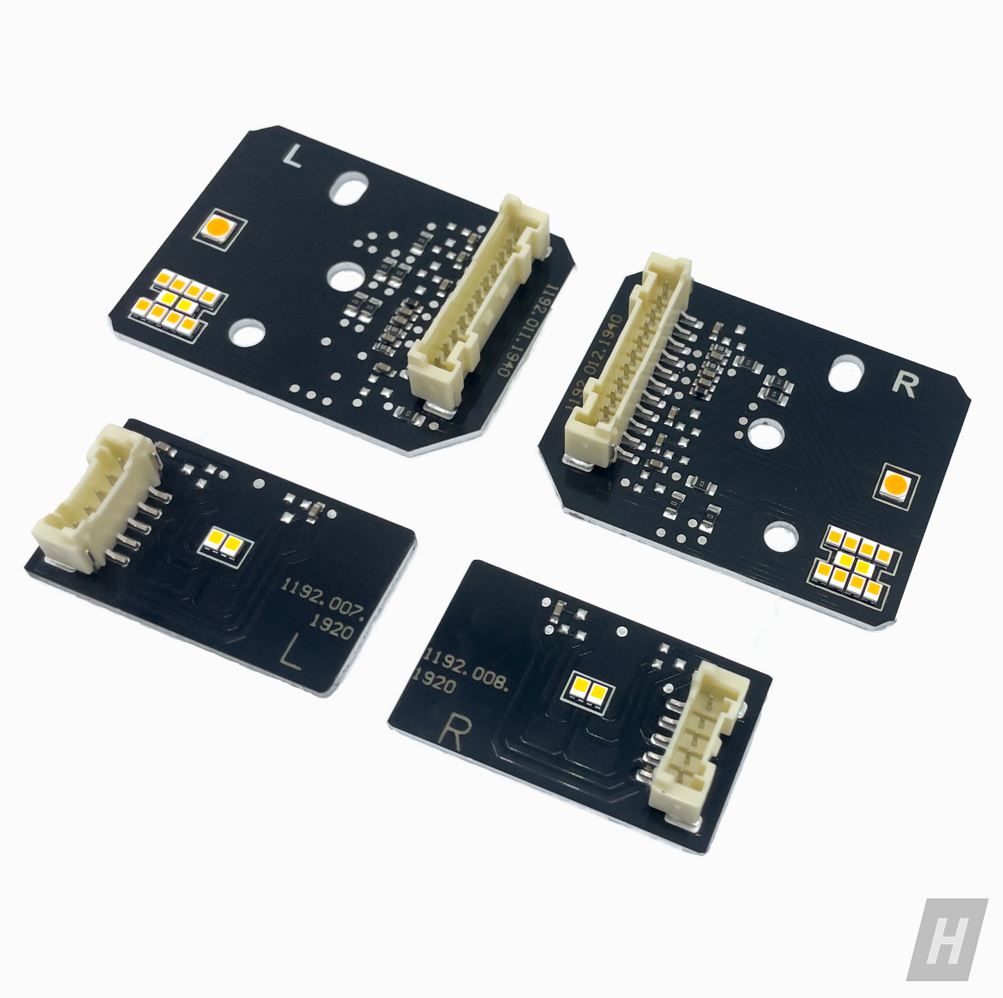 HM Amber Daytime Running Light LED Module Set - G22 4-Series | G80 M3 | G82 / G83 M4