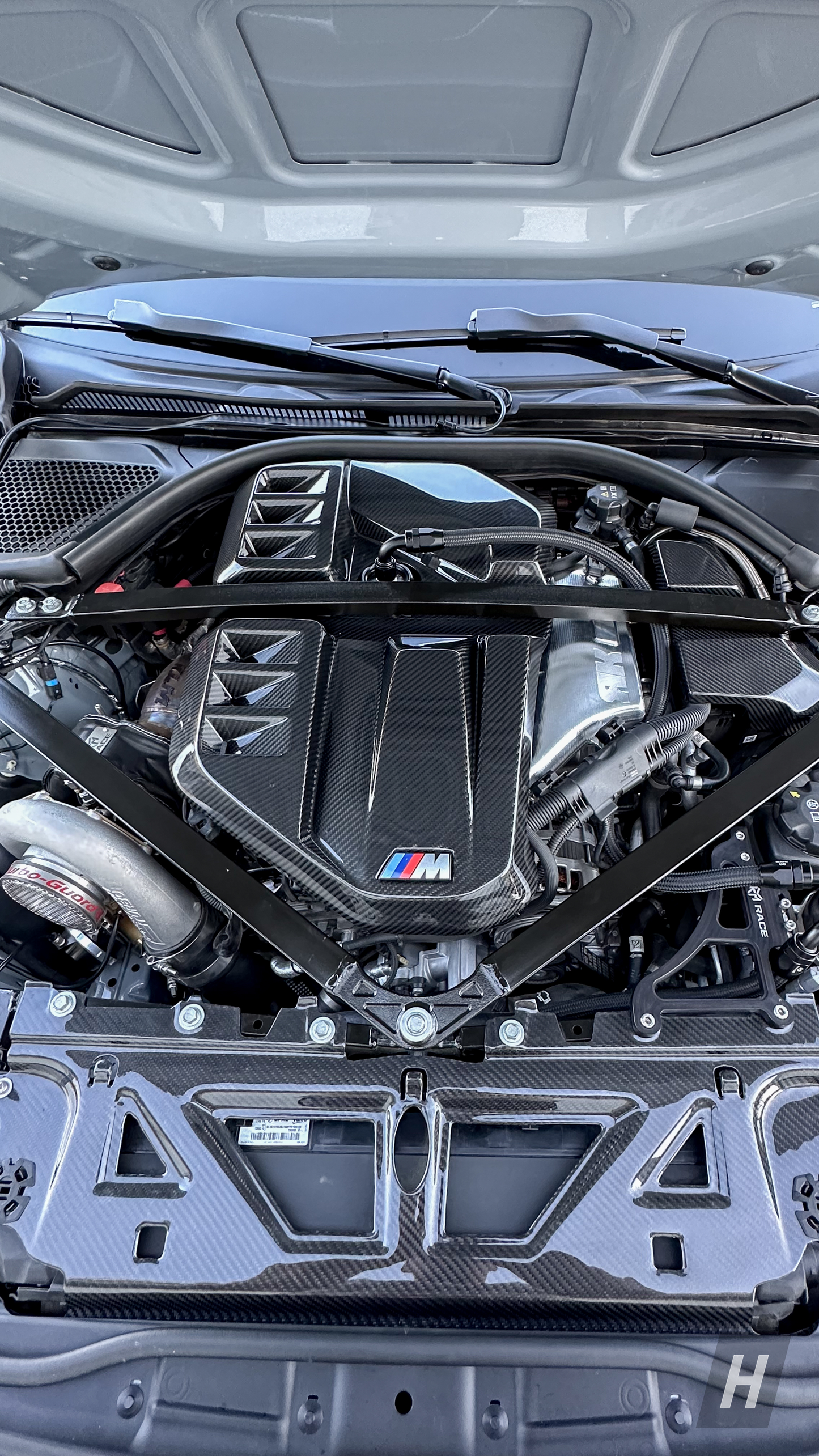 Performance V1 Dry Carbon Fiber Engine Cover (S58) - G80 M3 | G82 / G83 M4 | G87 M2