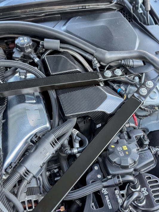 Performance V1 Dry Carbon Fiber Battery Terminal Cover (S58) - G80 M3 | G82 / G83 M4 | G87 M2
