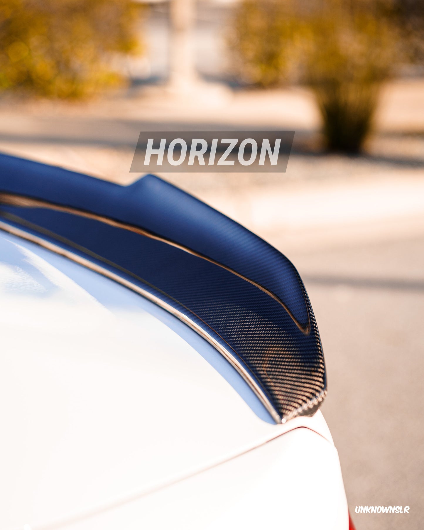 P Style V2 Dry Carbon Fiber Trunk Lip Spoiler - F80 M3 | F30 3-SERIES