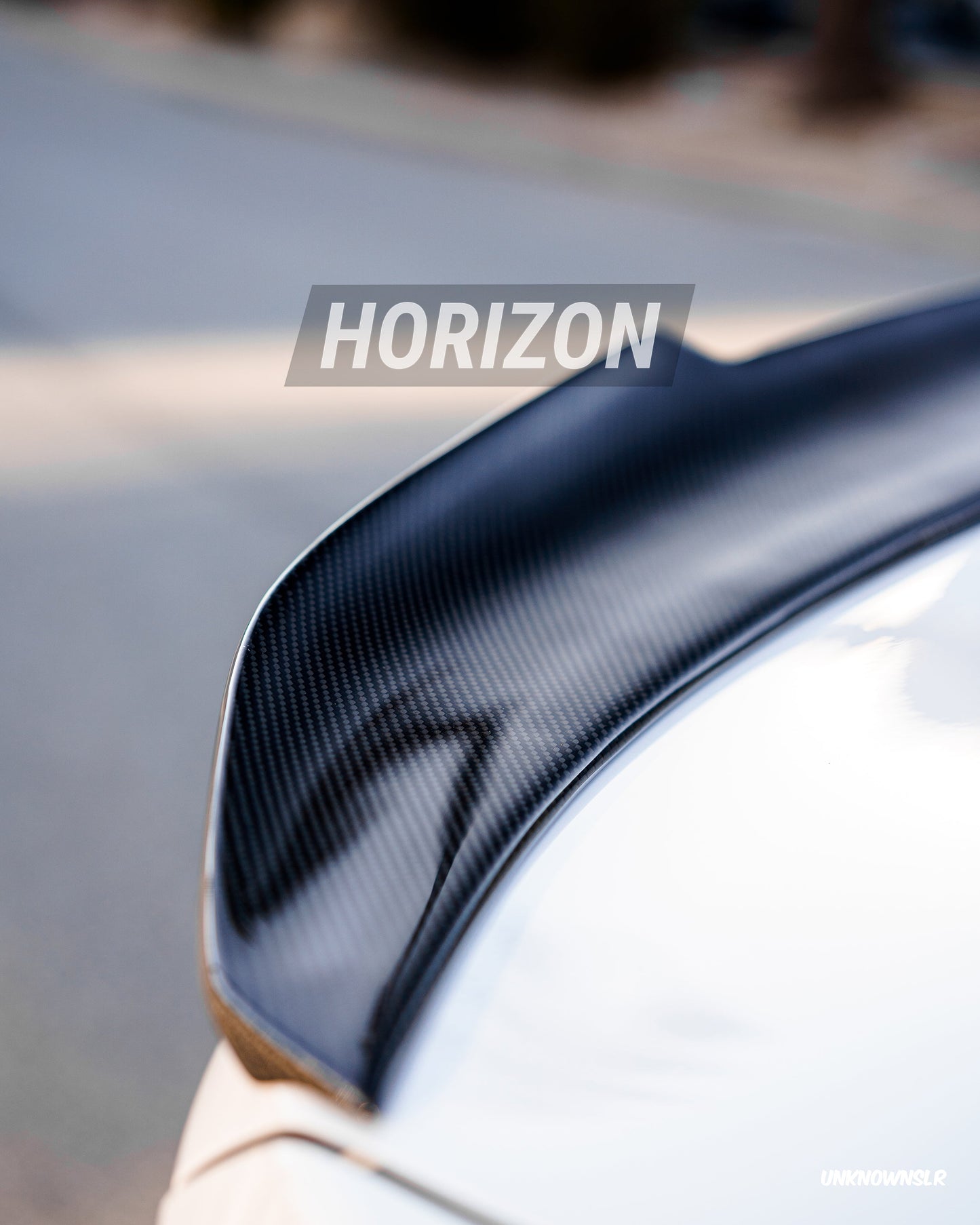 P Style V2 Dry Carbon Fiber Trunk Lip Spoiler - F80 M3 | F30 3-SERIES