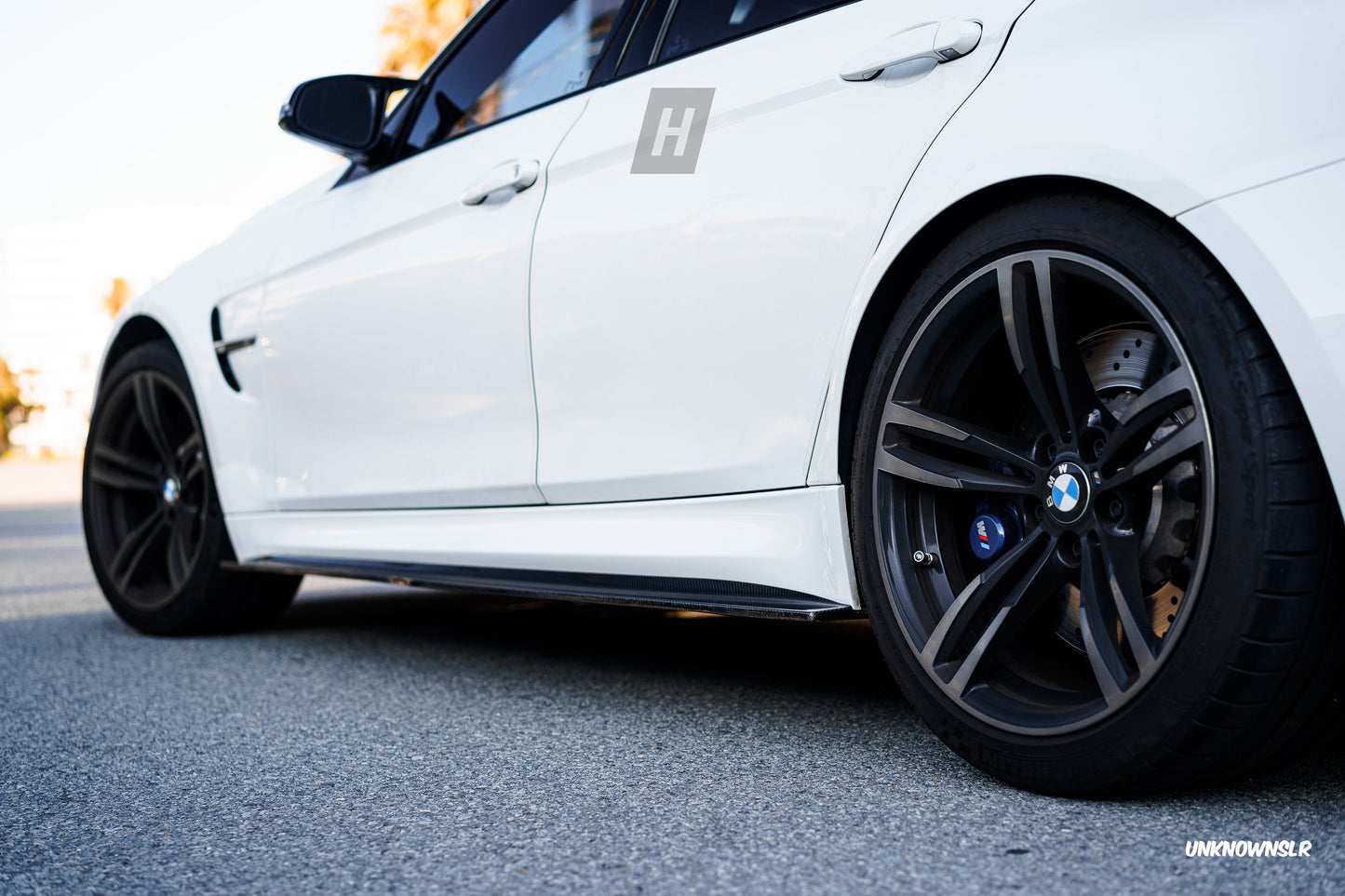 PSM Style Carbon Fiber Side Skirts - F80 M3