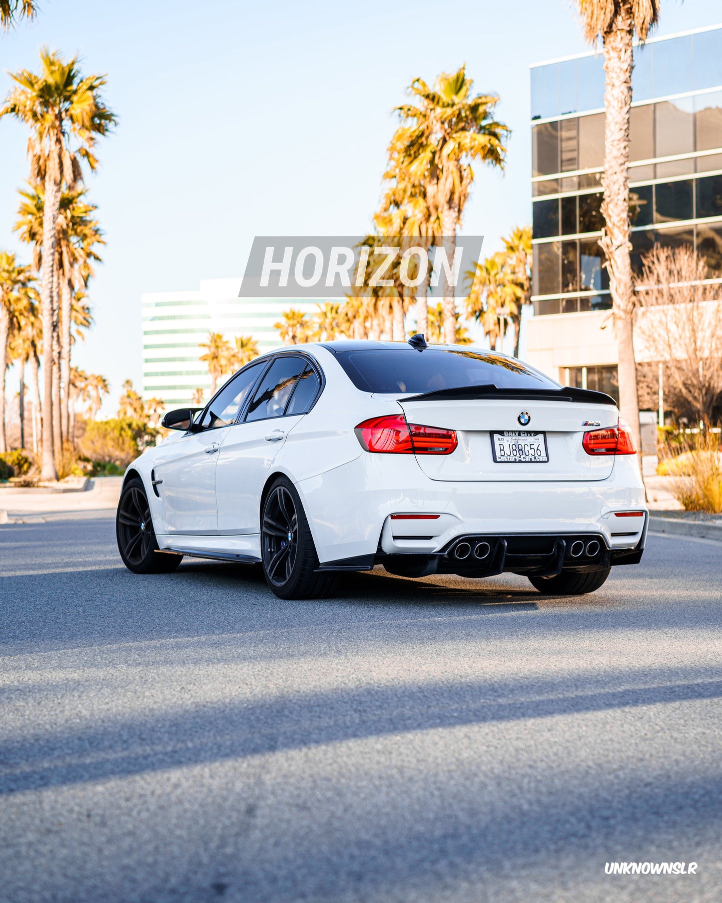 P Style V2 Dry Carbon Fiber Trunk Lip Spoiler - F80 M3 | F30 3-SERIES