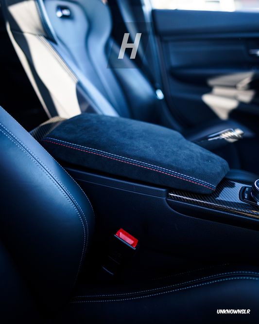OEM BMW M Performance Alcantara Armrest - F80 M3 | F82 / F83 M4 (51162405919)