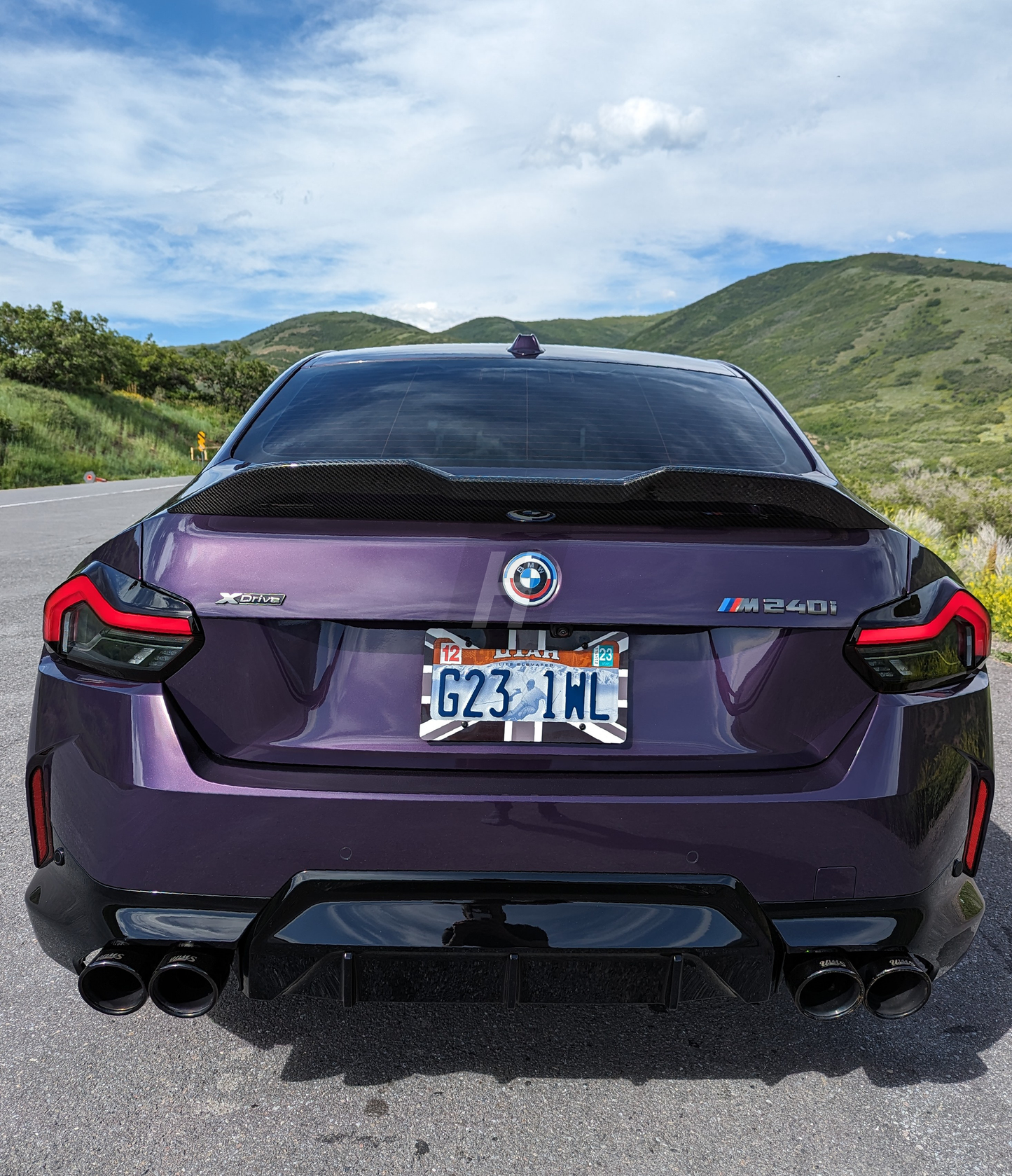 Performance V1 Dry Carbon Fiber Trunk Lip - G42 M240i | G87 M2