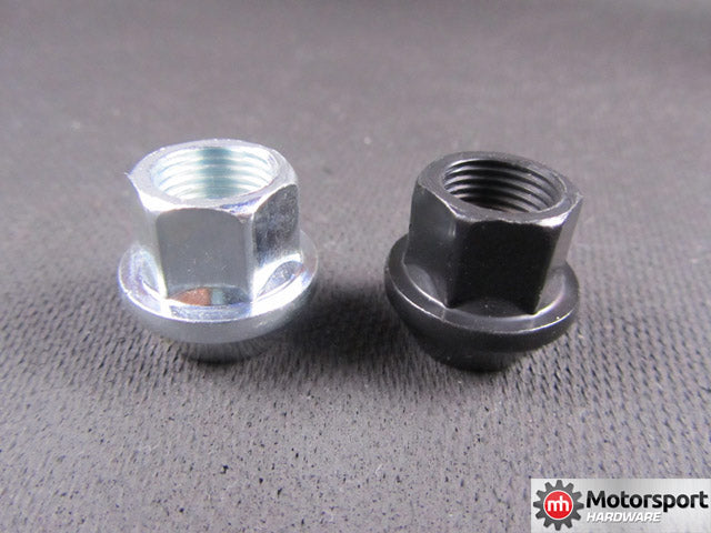 82MM 14x1.25 Black Bullet Nose Stud Kit