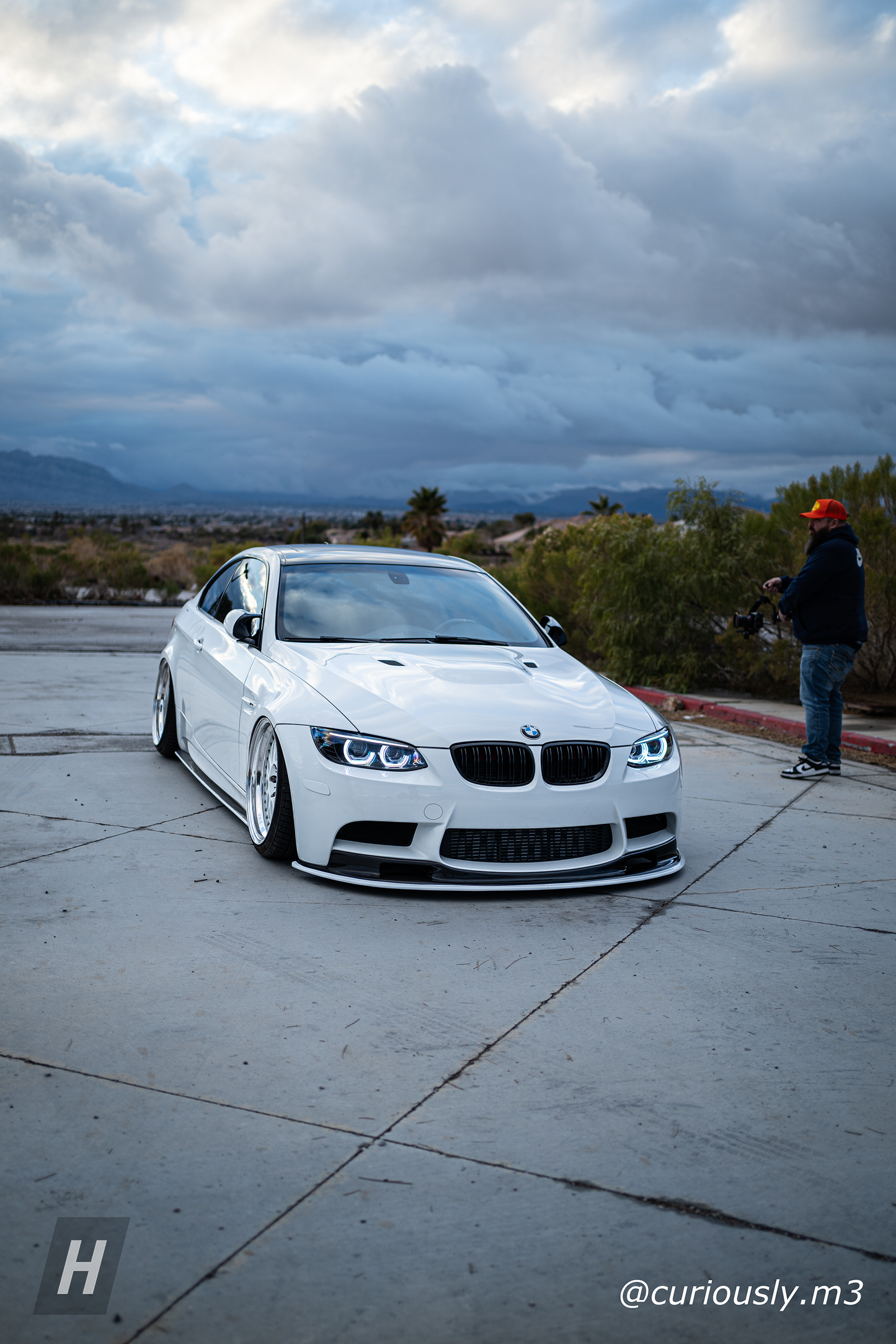 AK1 Carbon Fiber Front Lip - E9X M3