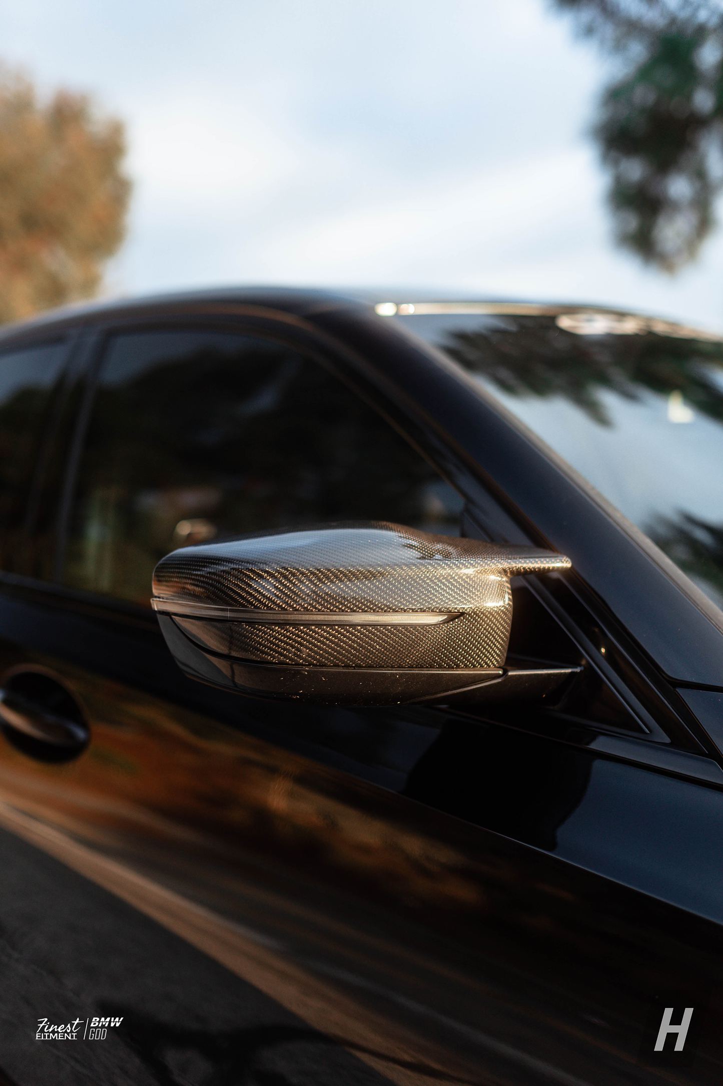 Performance V1 Dry Carbon Fiber Mirror Cap Replacements - G80 M3 | G82 / G83 M4 | G42 M240i