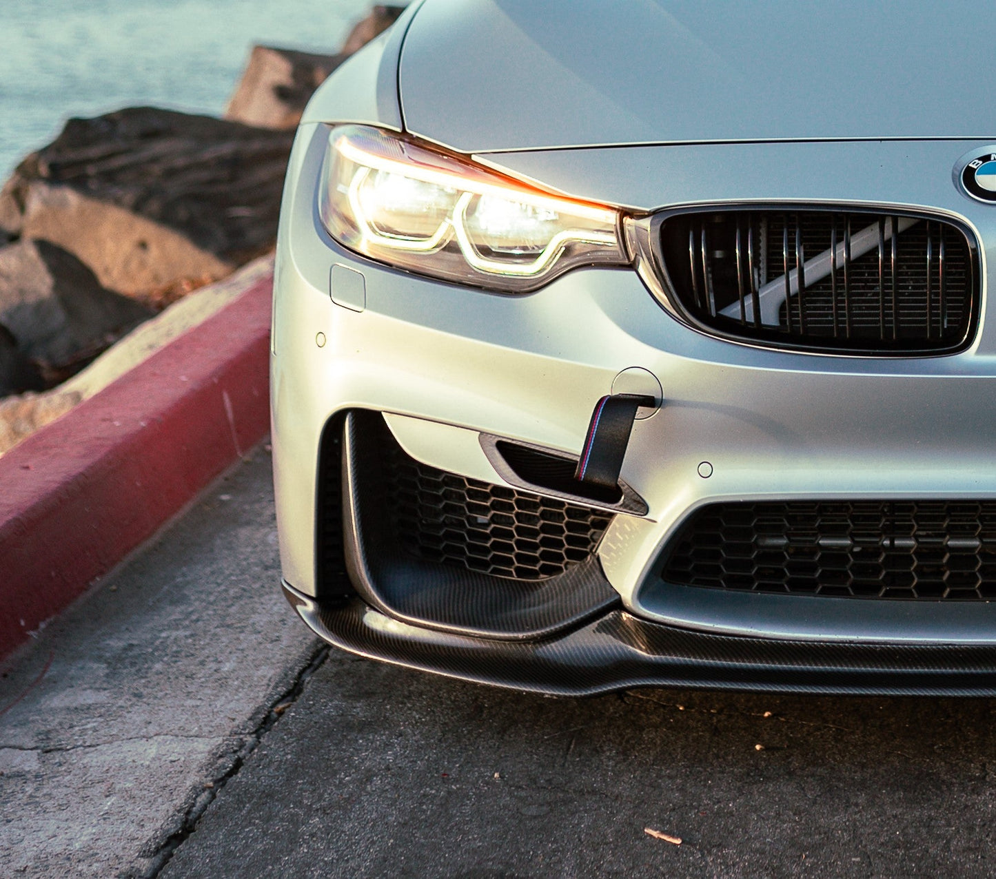 Dry Carbon Fiber GT4 Style Air / Brake Duct Set - F80 M3 | F82 / F83 M4
