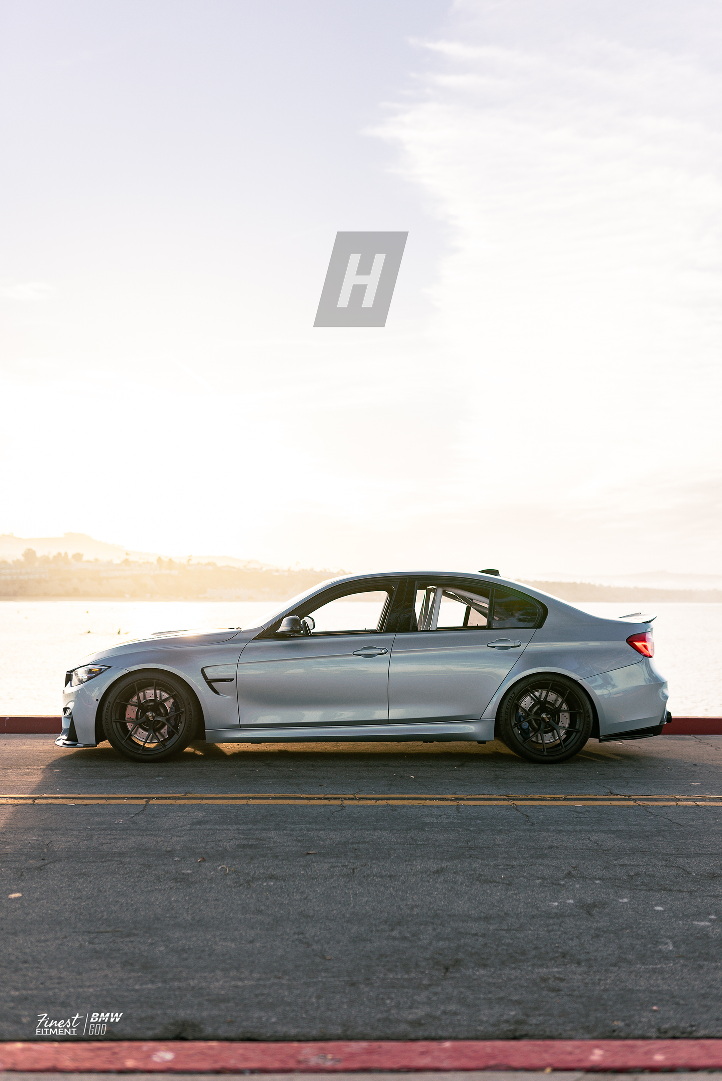 P Style V2 Dry Carbon Fiber Trunk Lip Spoiler - F80 M3 | F30 3-SERIES
