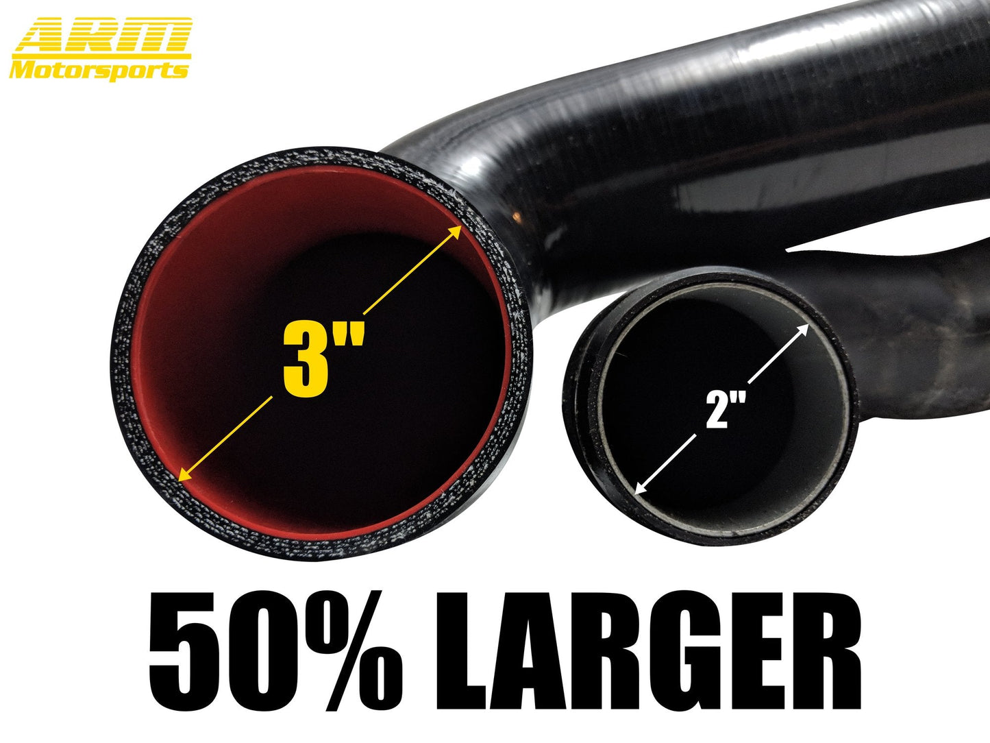 ARM Motorsports N54/N55 FMIC Hose Upgrade - E90/E92 3-Series | E82 1-Series