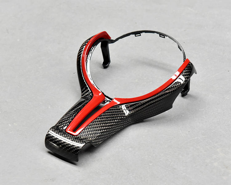 Performance V1 Carbon Fiber Steering Wheel Center Trim Piece - F80 M3 | F82 / F83 M4 | F87 M2