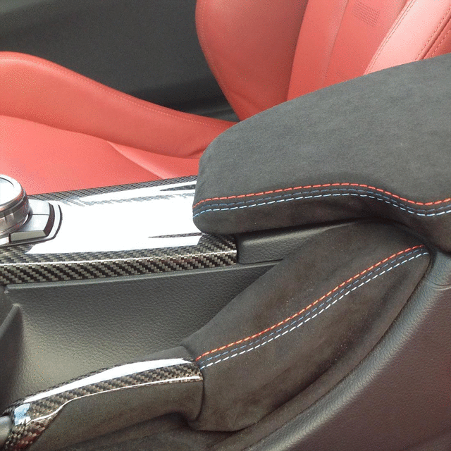 OEM BMW M Performance Alcantara Armrest - F80 M3 | F82 / F83 M4 (51162405919)