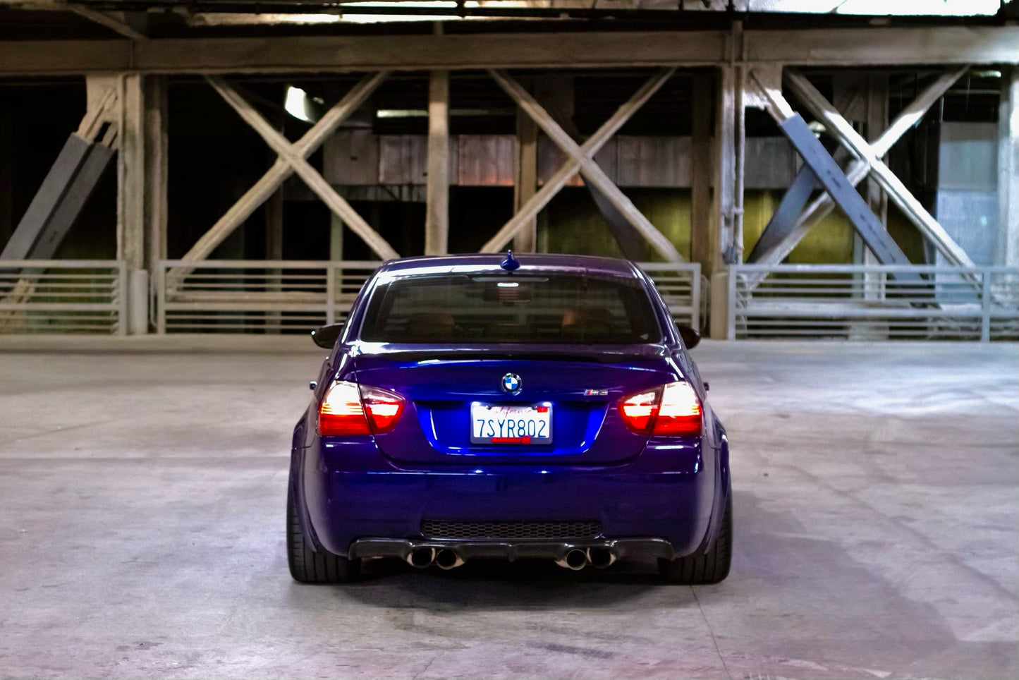 3D Style Carbon Fiber Rear Diffuser - E90 M3