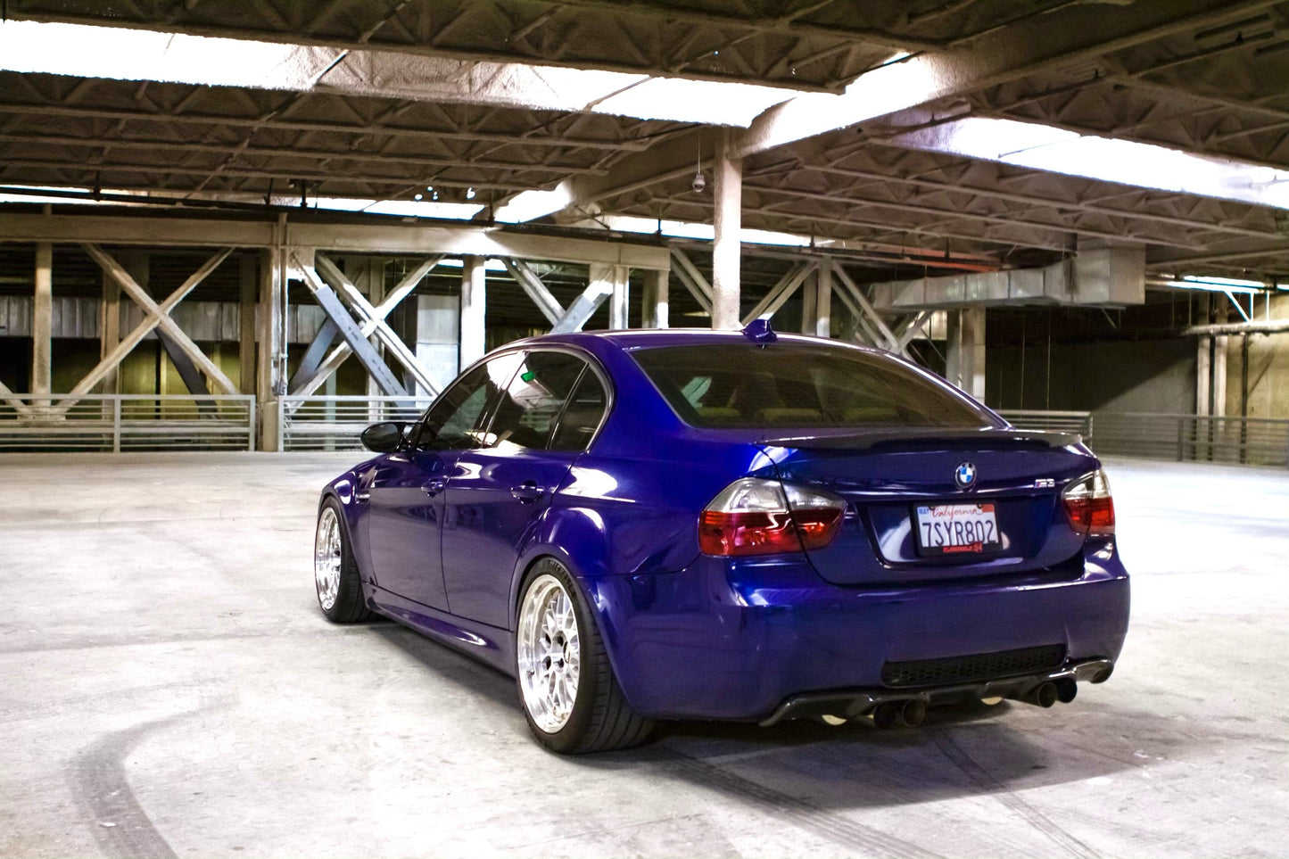 3D Style Carbon Fiber Rear Diffuser - E90 M3