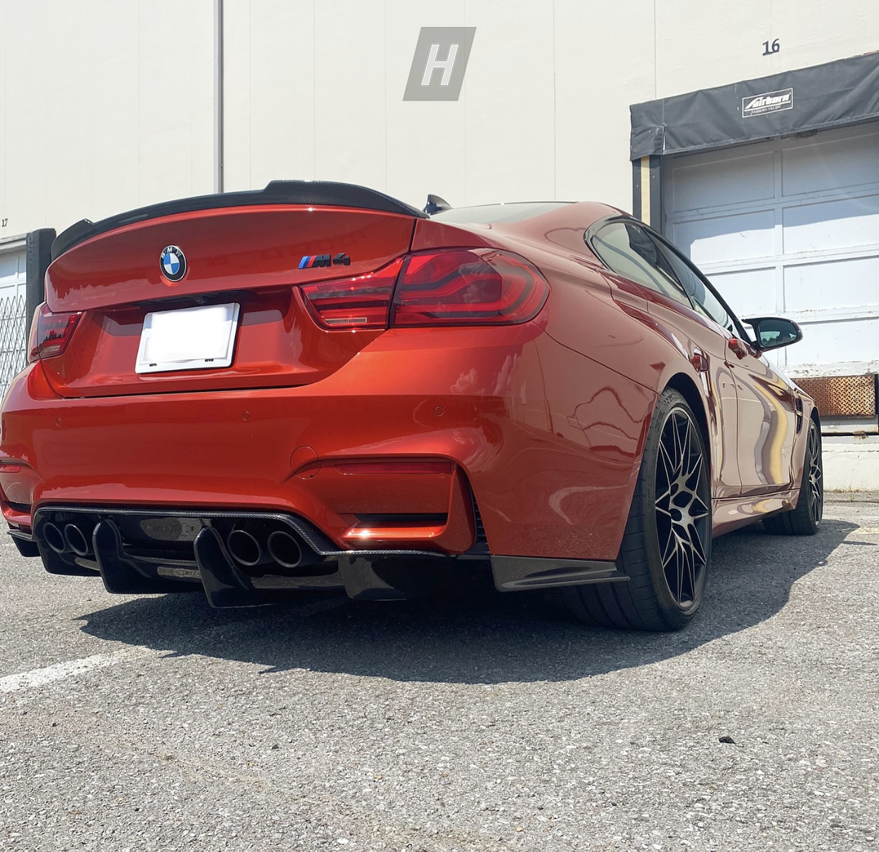 CS V2 Dry Carbon Fiber Trunk Lip / Spoiler - F82 M4