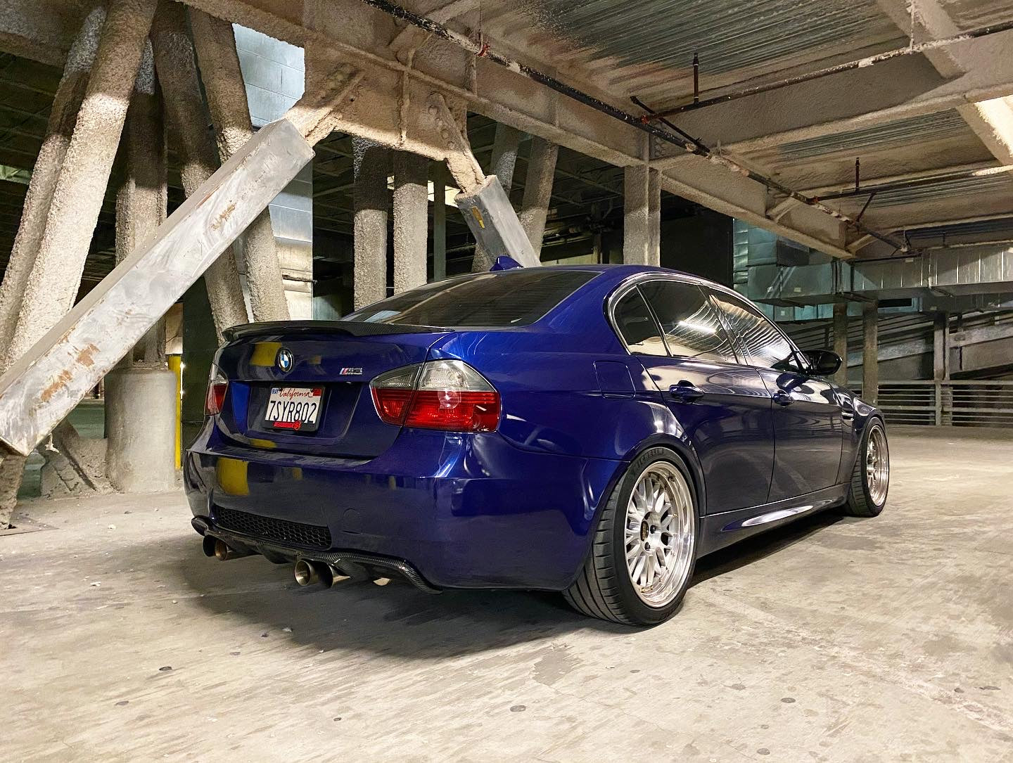 3D Style Carbon Fiber Rear Diffuser - E90 M3