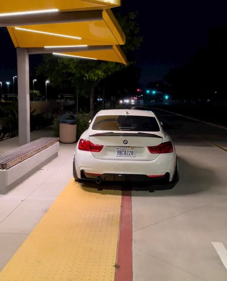 PSM Style Carbon Fiber Trunk Lip / Spoiler - F3X 4-Series