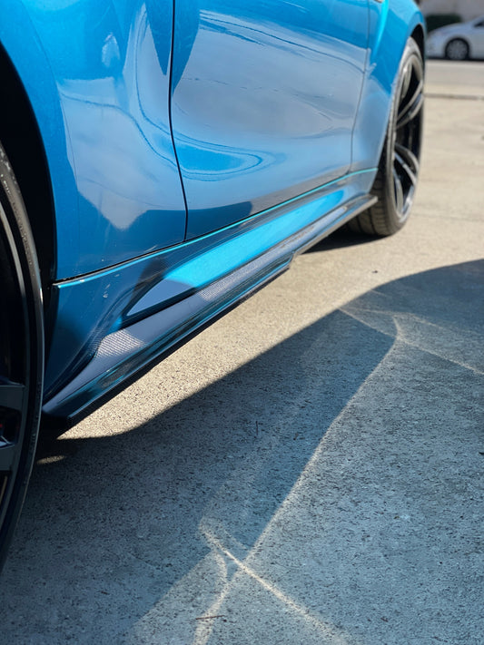 PSM Style Carbon Fiber Side Skirts - F87 M2