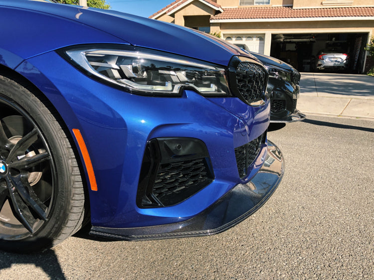 J Style Carbon Fiber Front Lip - G20 M340i