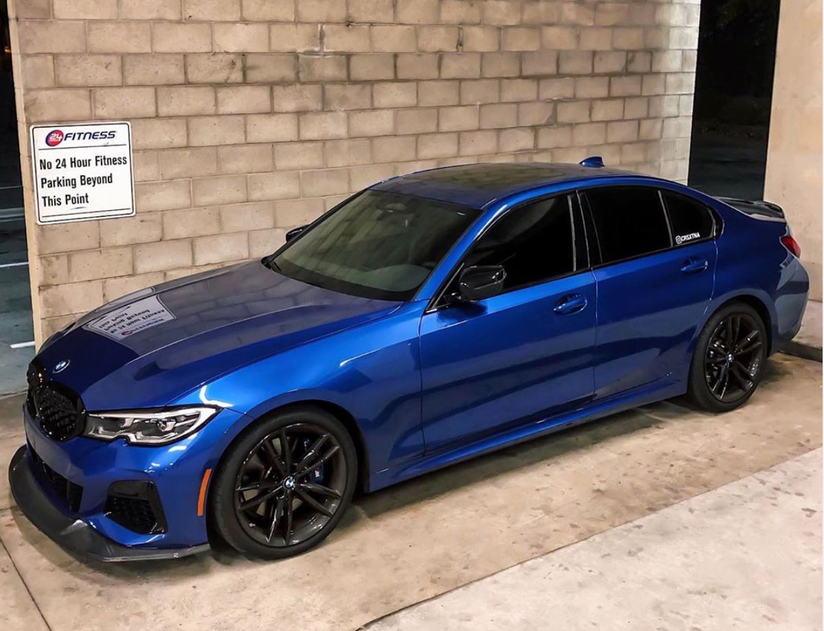 J Style Carbon Fiber Front Lip - G20 M340i