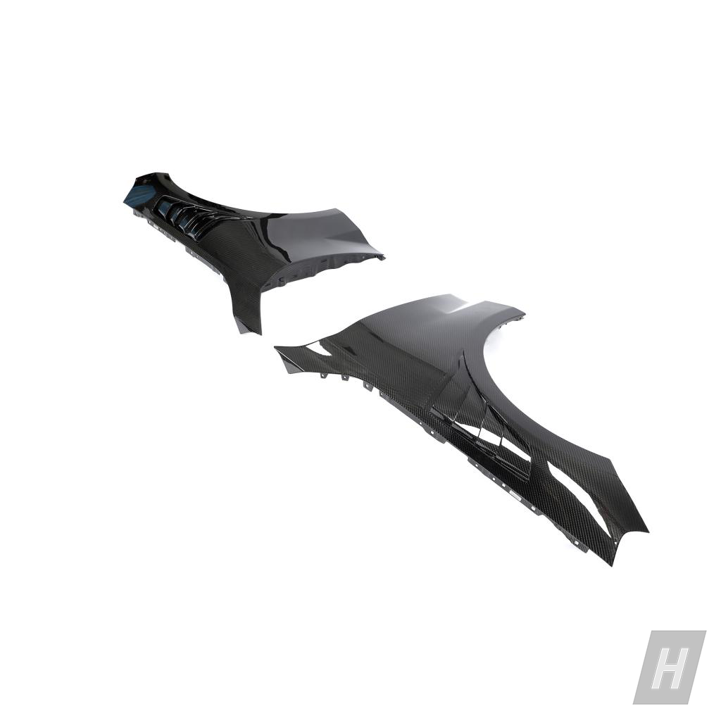 Performance V1 Dry Carbon Fender Replacements - G87 M2