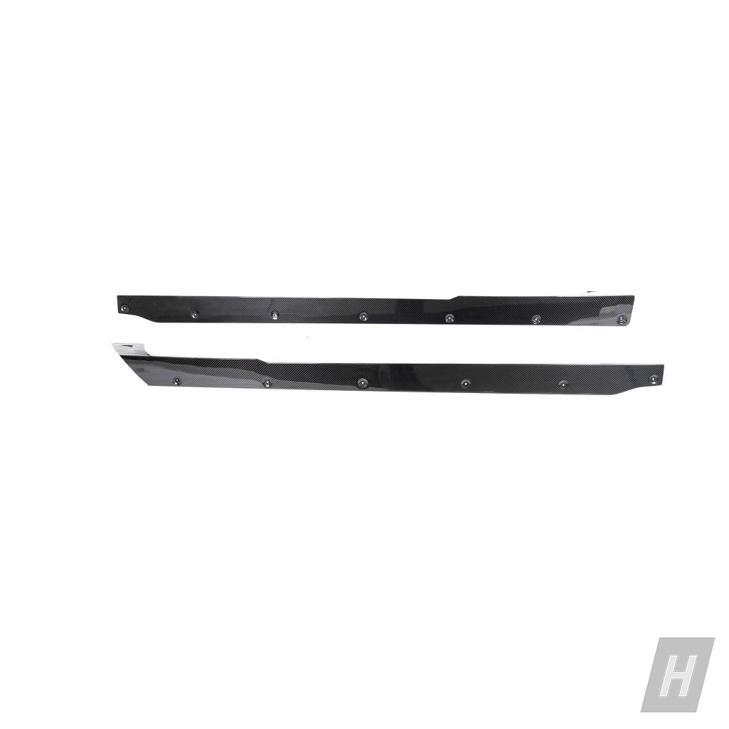Performance V1 Carbon Fiber Side Skirt Extensions - G87 M2