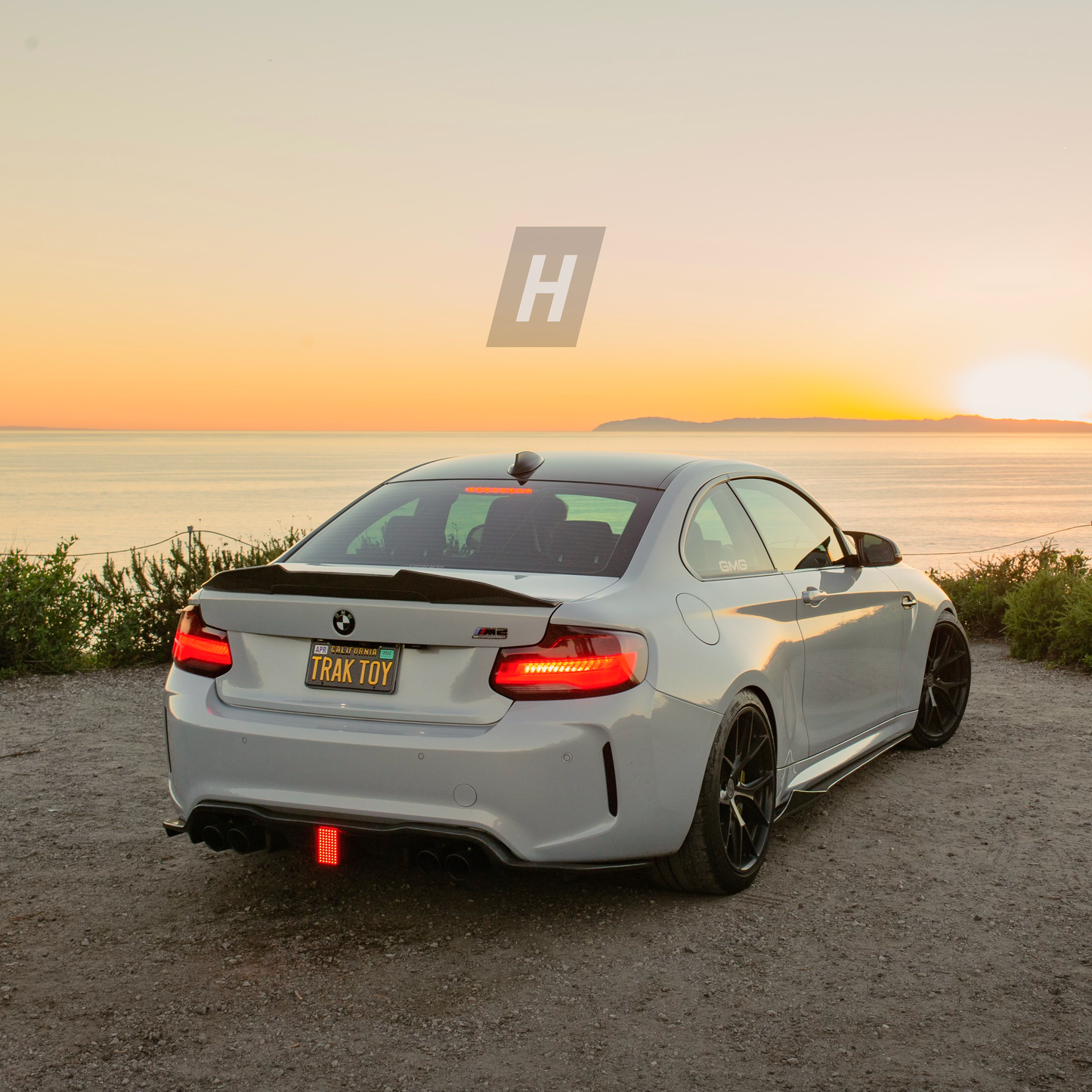 PSM Style V2 (High Kick) Dry Carbon Fiber Trunk Lip / Spoiler - F87 M2 | F22 2-Series