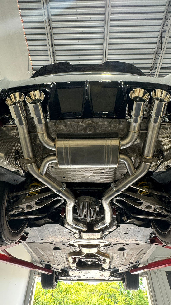 MAD S58 Axle Back Exhaust - G87 M2