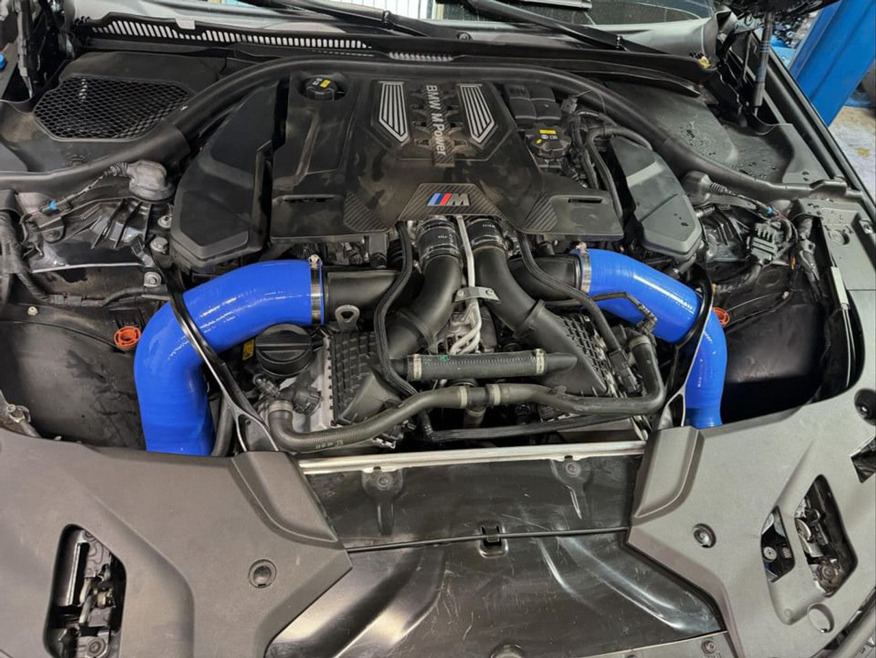 MAD S63TU Front Mount Silicone Intake - F90 M5 | F9X M8
